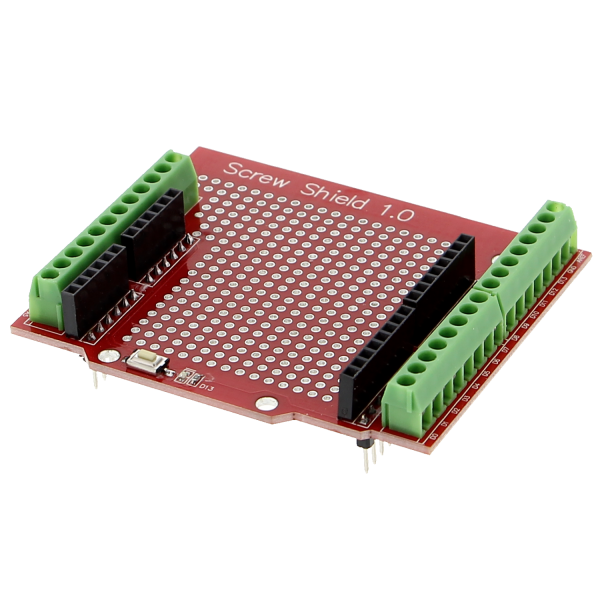 Schraubklemmen Shield auf Platine - kompatibel für Arduino UNO R3