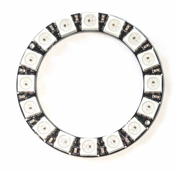 WS2812 Anillo de LEDs 16 LEDs muy juntos (comparable a Neopixel)
