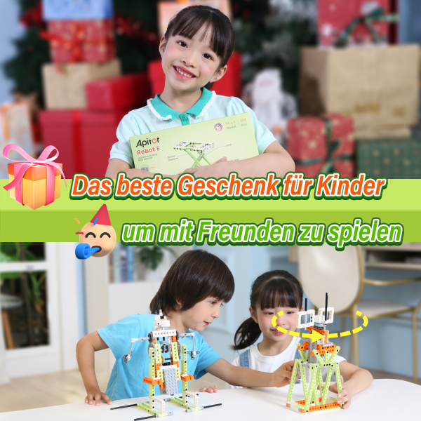 Apitor Robot E - 14-in-1 motorisierter mechanischer Bildungsroboter