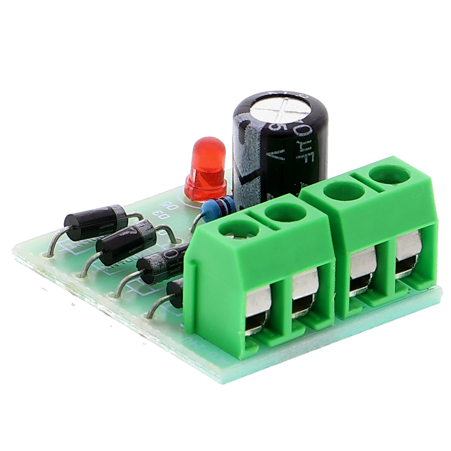 4x IN4007 Brückengleichrichter Kits – AC Zu DC Wandler, DIY Elektronik