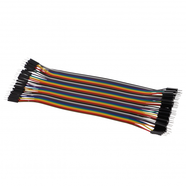 40 pieces breadboard cable male/male (20cm)