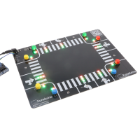 Vorschau: Funduino Ampelkreuzung für Arduino / ESP32 / Raspberry Pi Pico, inkl. Anleitung Vorschau: Funduino Ampelkreuzung für Arduino / ESP32 / Raspberry Pi Pico, inkl. Anleitung