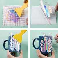 Preview: LOKLiK Permanent adhesive vinyl, holographic - 30.5 x 90 cm Preview: LOKLiK Permanent adhesive vinyl, holographic - 30.5 x 90 cm