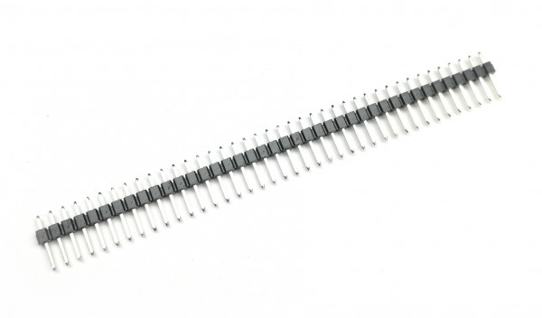 40-Pin Pinleiste - Schwarz / 2.54mm Raster (Standard im Bereich Arduino)