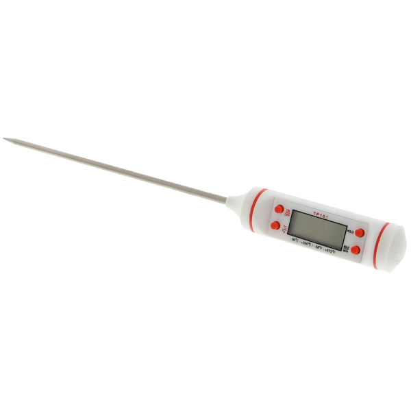 TP101 Stabthermometer, Lebensmittelthermometer mit LCD