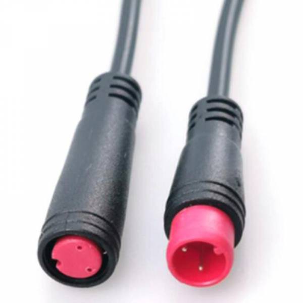 1 par de cables 2P M8 15cm, impermeables