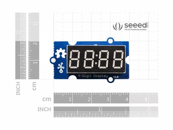 Grove - 4-digit segment display (TM1637)