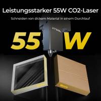Anteprima: XTool P2S 55W Taglierina laser CO2 da tavolo Anteprima: XTool P2S 55W Taglierina laser CO2 da tavolo