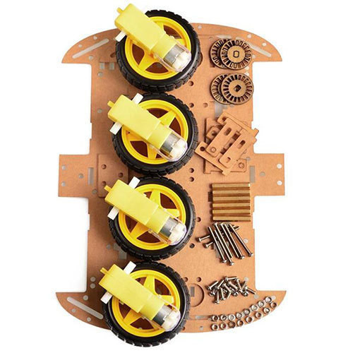 Chassis für Arduino (Roboter mit zwei Achsen und zwei Ebenen)