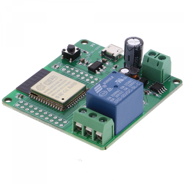 ESP32 1-Kanal Relaismodul mit WLAN, DC5-60V