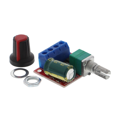 Treibermodul, Motordrehzahlregler, 12 V/24 V/36 V 15 A PWM DC-Motordrehzahlregler Regler Potentiometer Überlastschutz Einstellbare Geschwindigkeitsplatine