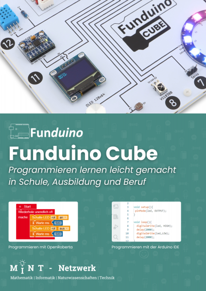 Libro di lavoro su Funduino Cube - Programmare è facile