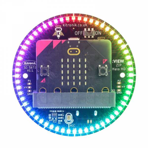 Kitronik ZIP Halo HD (LED ring) for the BBC micro:bit