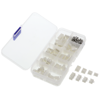 Kit de conectores JST 230 piezas, 2,54 mm, 2P 3P 4P 5P clavija / enchufe Kit de conectores JST 230 piezas, 2,54 mm, 2P 3P 4P 5P clavija / enchufe