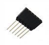 Clavija de cabeza hembra - 1 x 6P - 2,54mm - 1cm de longitud de clavija