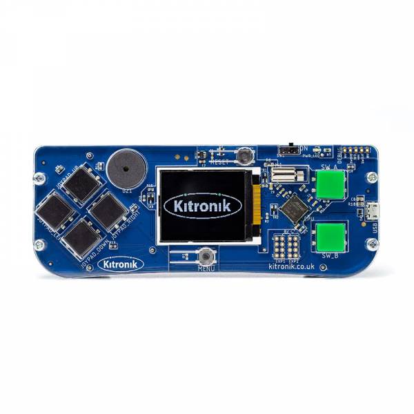 Kitronik ARCADE para MakeCode Arcade Editor