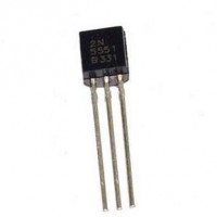 2N5551 - Bipolarer NPN Transistor, 160V, 0.6A, 0.63W 2N5551 - Bipolarer NPN Transistor, 160V, 0.6A, 0.63W