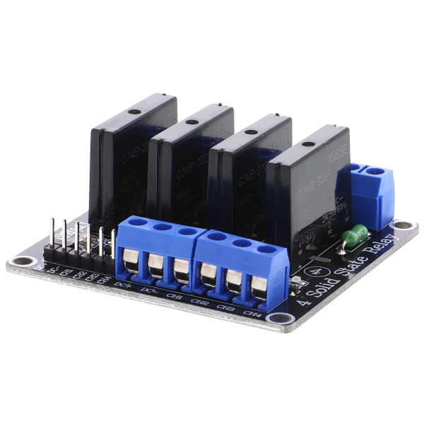 Relay card, solid state relay - 4 channel, 5V