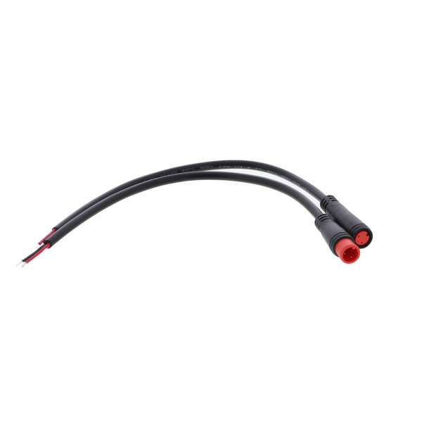 1 coppia di cavi 2P M8 da 15 cm, impermeabili