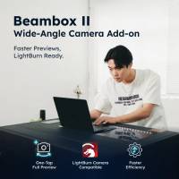 Preview: Wide-angle camera for Beambox II (LightBurn compatible) Preview: Wide-angle camera for Beambox II (LightBurn compatible)