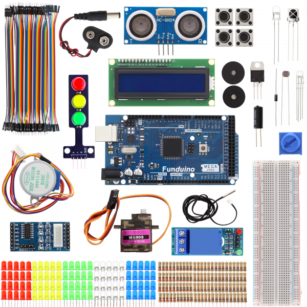 Funduino Starter Kit für Arduino mit Arbeitsbuch