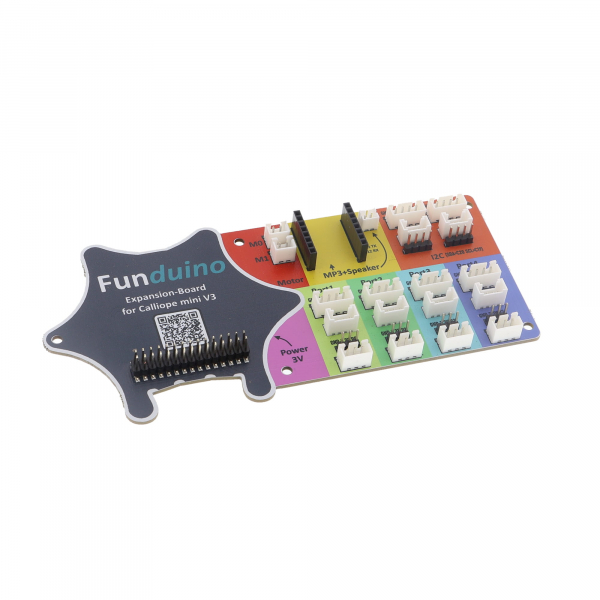 Funduino-uitbreidingsbord voor Calliope Mini V3