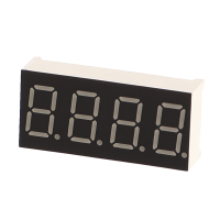 pantalla de 7 segmentos con cuatro dígitos pantalla de 7 segmentos con cuatro dígitos