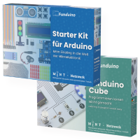 Bundle: Funduino Starter Kit e Funduino Cube Bundle: Funduino Starter Kit e Funduino Cube