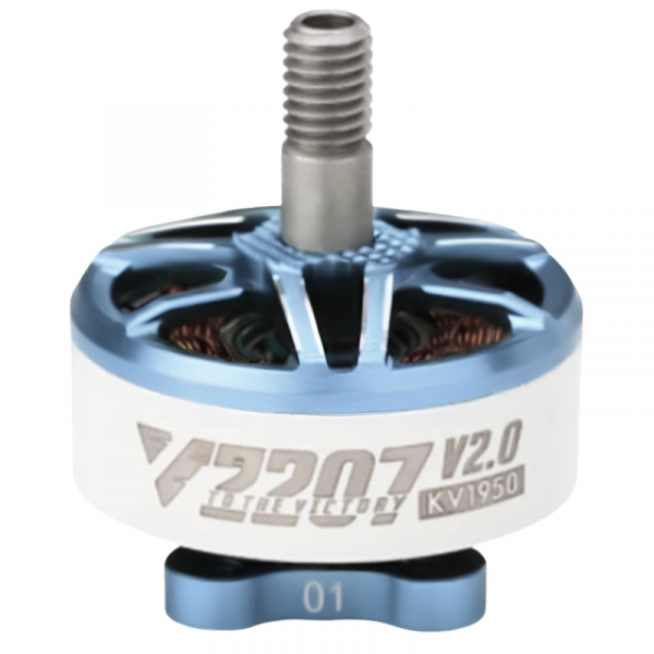 Velox T-Motor KV2550 V2 V2207, moteur brushless 4S, pour FPV-Racing - bleu glacé