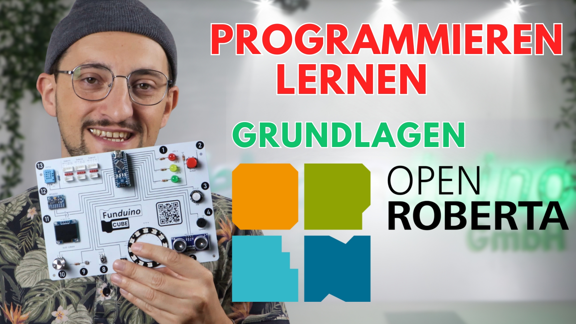 Open Roberta Playlist Funduino Cube