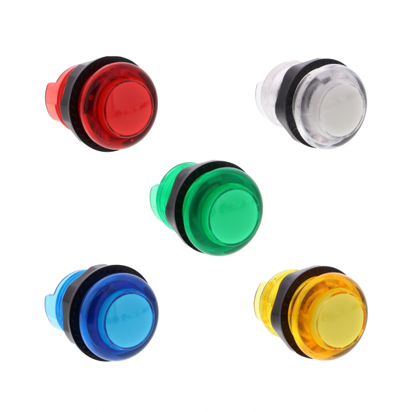 Arcade LED Taster 28mm - diverse Farben
