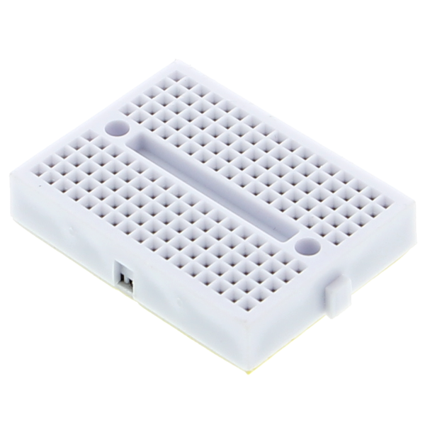 Miniature breadboard with 170 slots - various colors