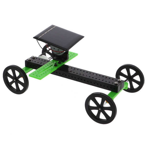 Mini solar car with belt drive - complete set