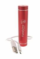 Anteprima: Cilindro powerbank da 2600 mAh - alimentatore da 5 V per robot con protezione da cortocircuiti Anteprima: Cilindro powerbank da 2600 mAh - alimentatore da 5 V per robot con protezione da cortocircuiti