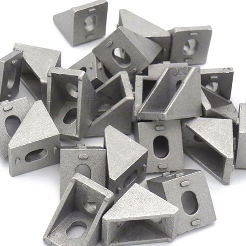 Angle connection for aluminum profiles - various sizes