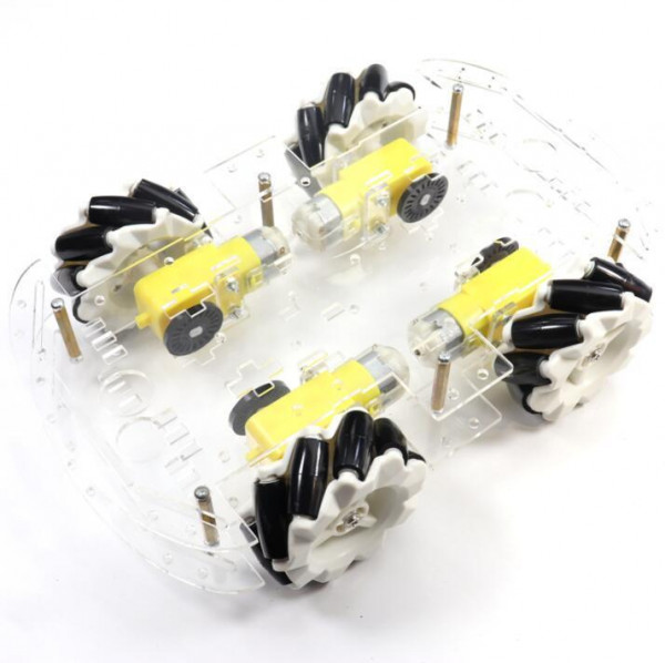 Omnidirektional Chassis für Arduino Roboter - 2 Achsen