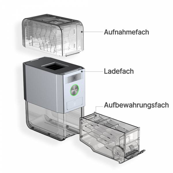 Olight Ostation X caricatore automatico 3-in-1 per AAA Ni-MH