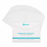 Aperçu: LOKLiK Papier autocollant vinyle imprimable, mat, A4, paquet de 20 Aperçu: LOKLiK Papier autocollant vinyle imprimable, mat, A4, paquet de 20