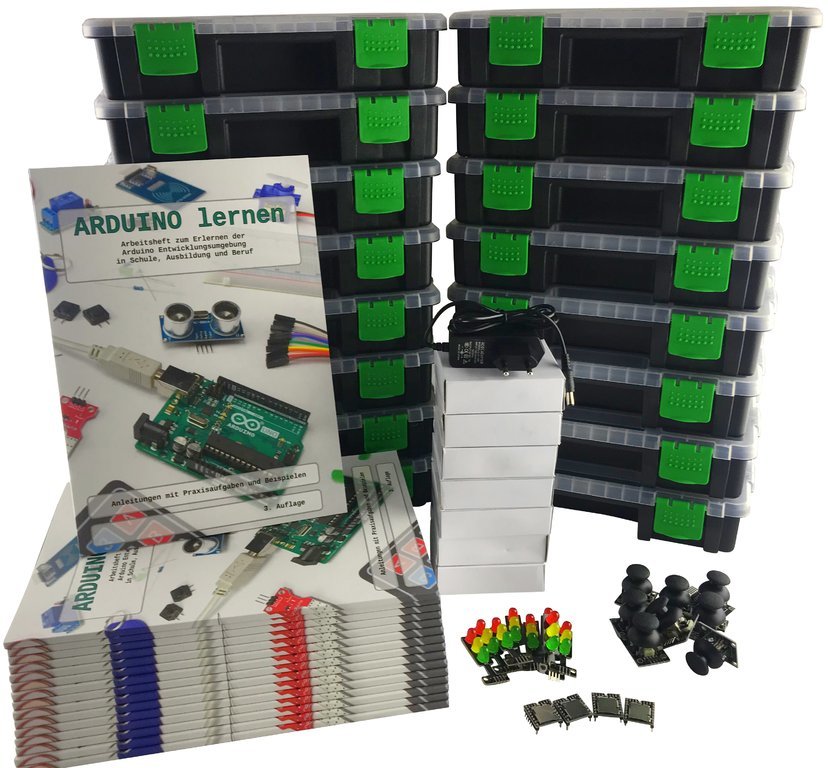 Lernhheft für Schule und Beruf Funduino-XXL-UNO Starter Kit Kit für Arduino