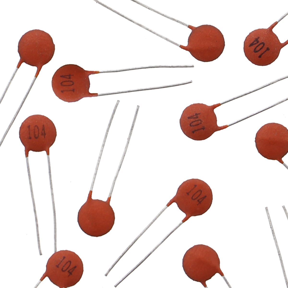 QWORK Keramikkondensator Kit - 600 Stück 24 Werte Von 10pF Bis 100nF