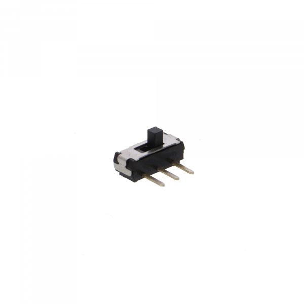 Interruptor deslizante - miniatura, compatible con protoboard (distancia entre patillas 2,54 mm)