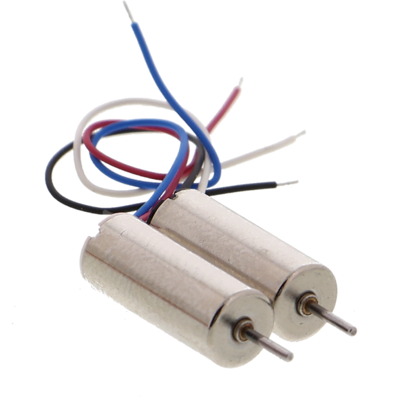 2 pieces Coreless DC motor 6x15mm CW/CCW, with propeller