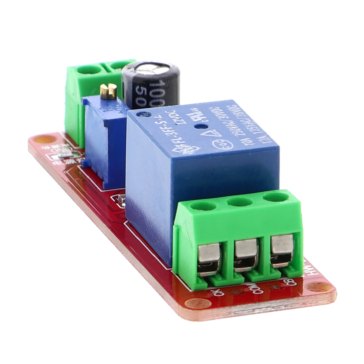 Modulo Relè Timer 1 Canale 5V Con Trigger Interruttore - Ciclo Di Temporizzazione