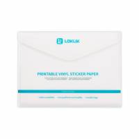 Aperçu: LOKLiK Papier autocollant vinyle imprimable, mat, A4, paquet de 20 Aperçu: LOKLiK Papier autocollant vinyle imprimable, mat, A4, paquet de 20