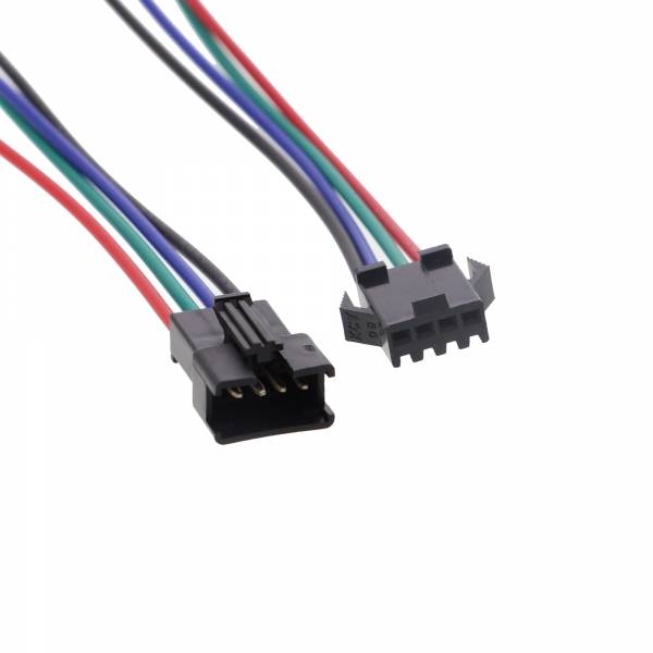 JST SM2.54 kabelset 4P stekker en contactdoos