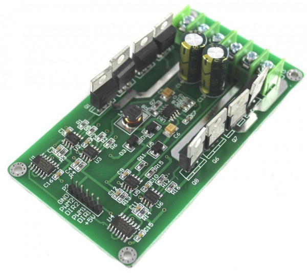 30A H-Brücke mit IRF3205 MOSFET Transistoren