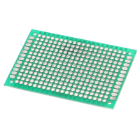 Double sided PCB board (green) - 40 x 60mm pitch 2.54 mm Double sided PCB board (green) - 40 x 60mm pitch 2.54 mm
