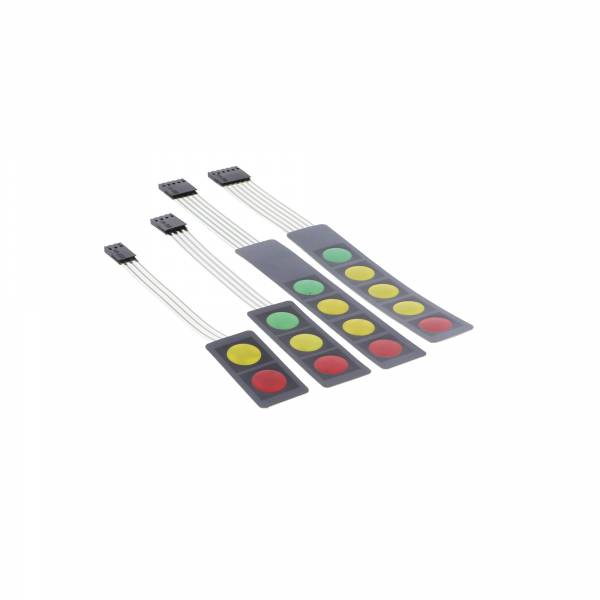 Tastiera "a semaforo", multicolore - diverse versioni