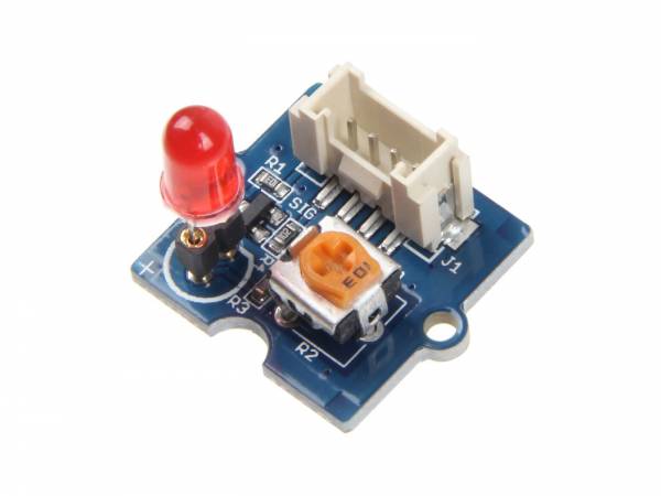 Grove - LED rot - LED Socket Kit 1.3