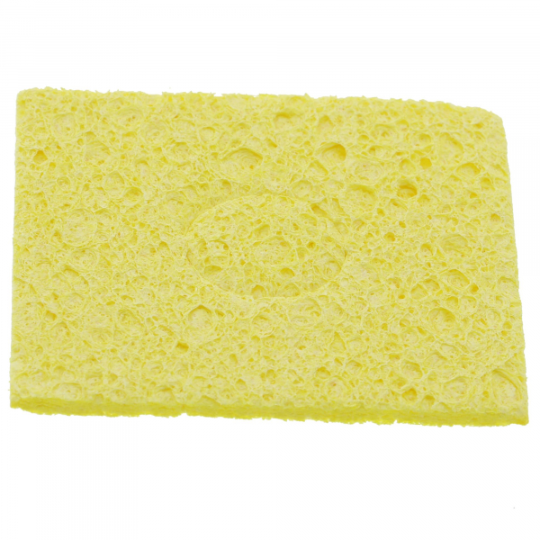 Sponge for soldering station - 63x63x11mm, yellow